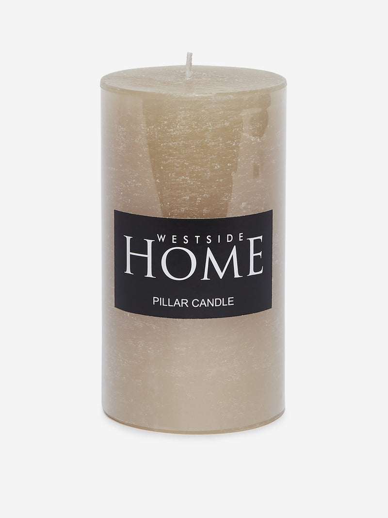 Westside Home Gold Pillar Candle