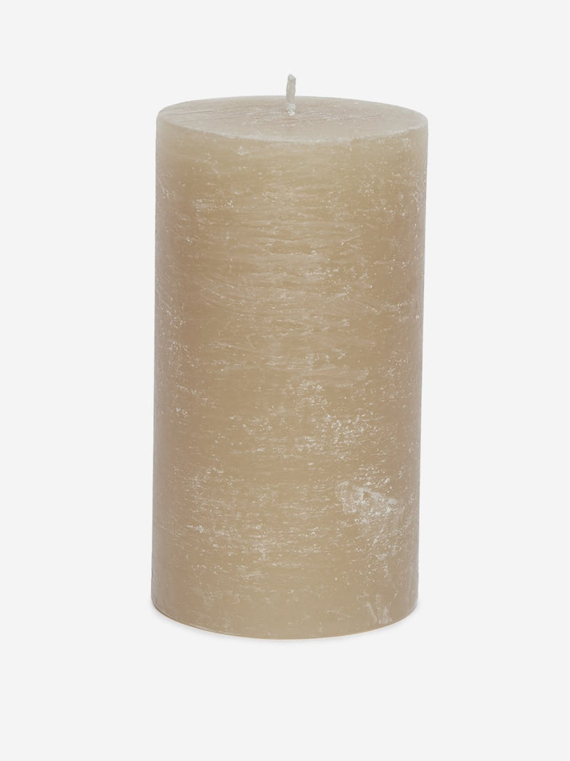 Westside Home Gold Pillar Candle