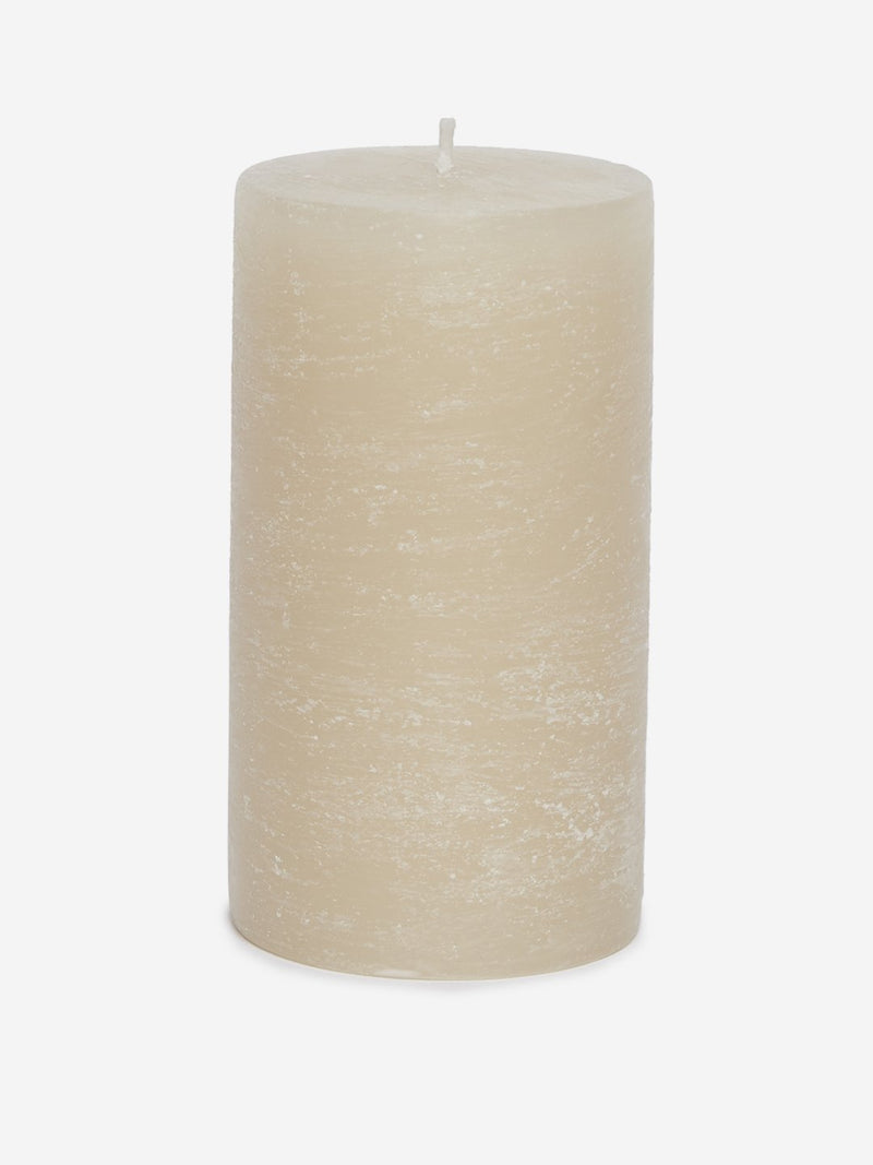 Westside Home Off White Pillar Candle