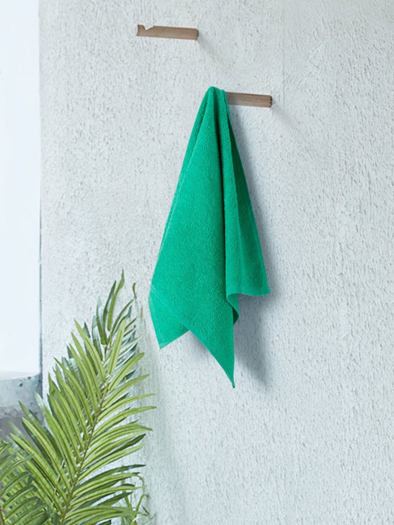 Westside Home Green Hand Towels Set Of Two