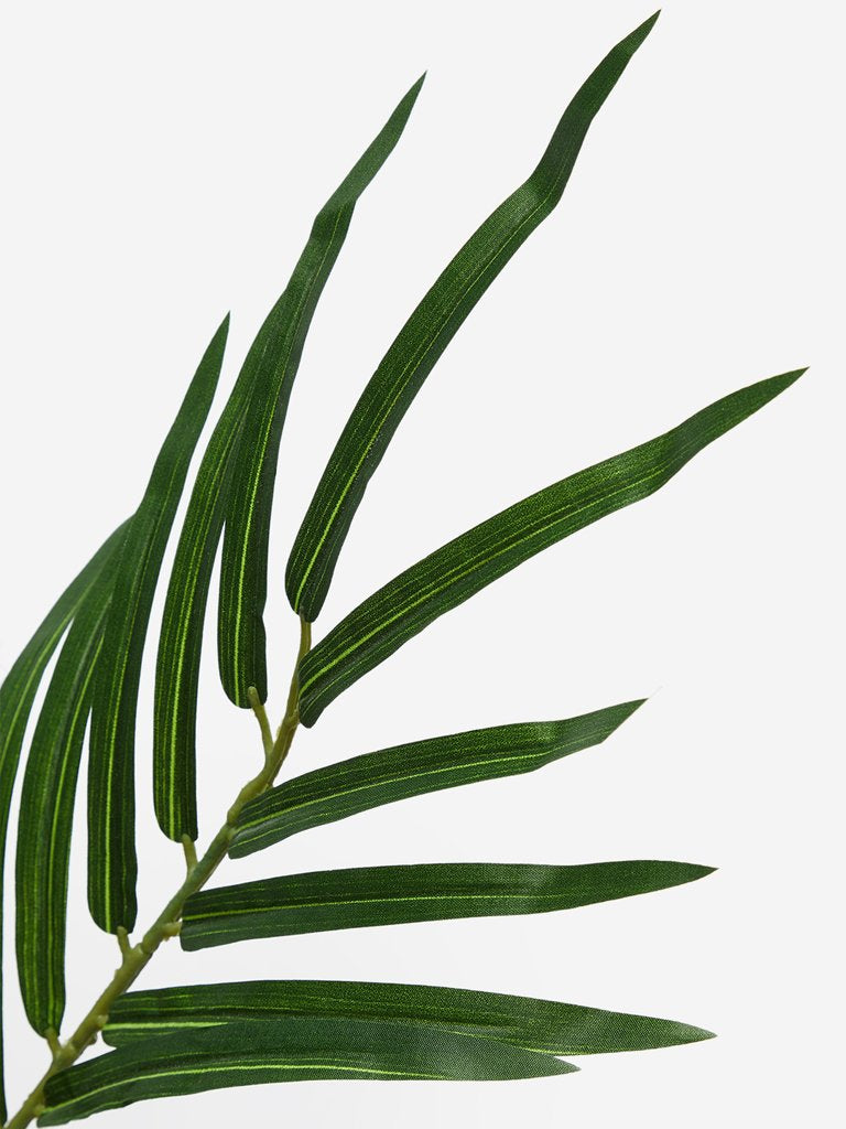 Westside Home Green Artificial Medium Palm Leaf Plant