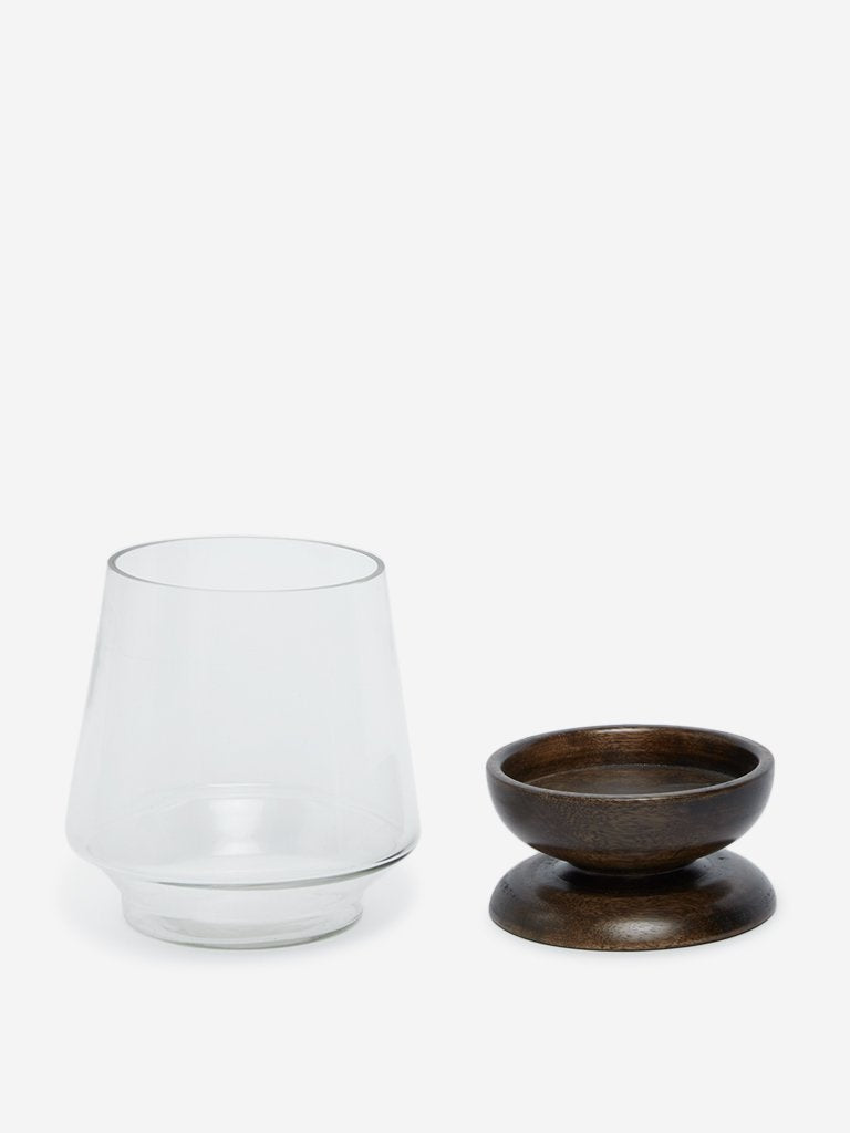 Westside Home Brown Candle Stand