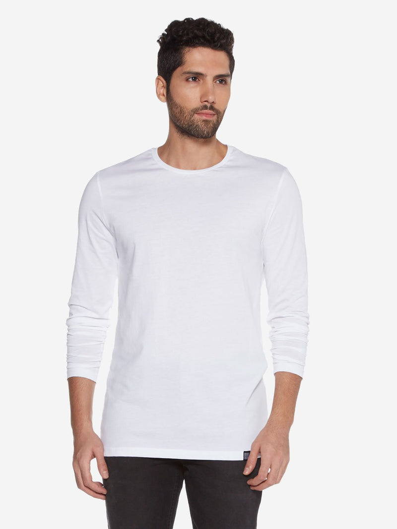 Nuon White Slim Fit T-Shirt