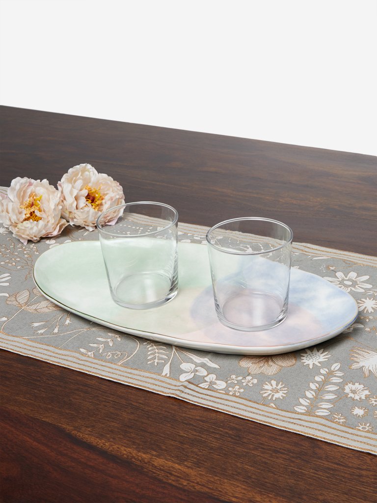 Westside Home Multicolour Serving Plate