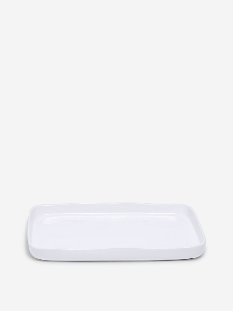 Westside Home White Porcelain Platter