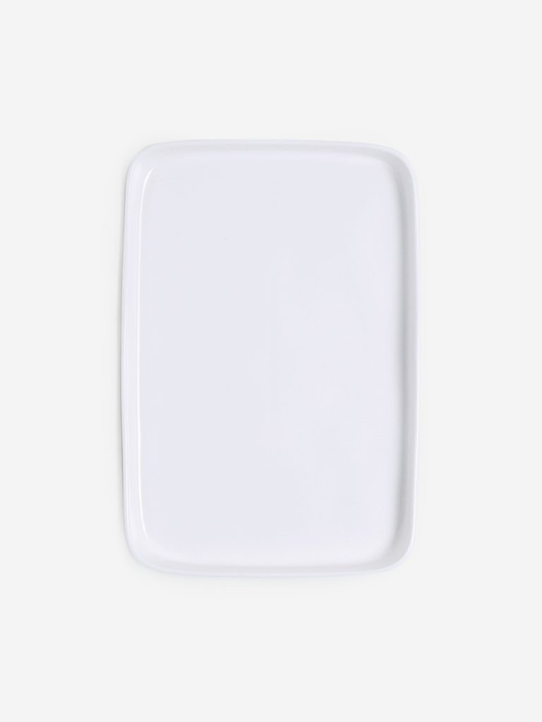 Westside Home White Porcelain Platter