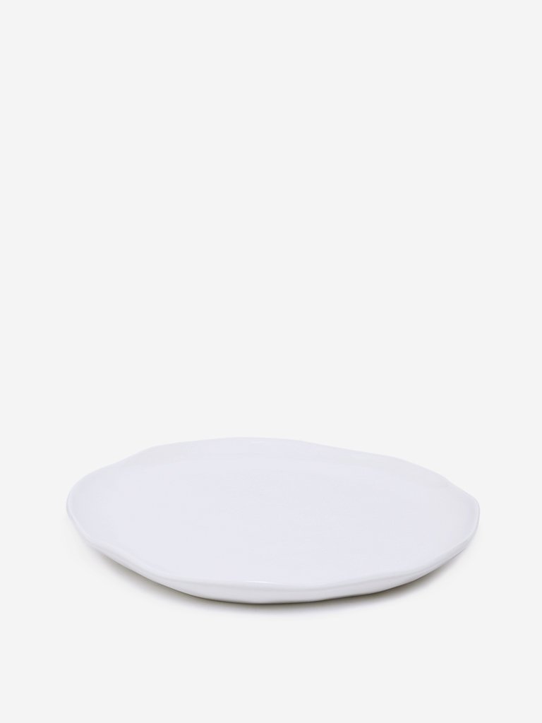 Westside Home White Porcelain Side Plate