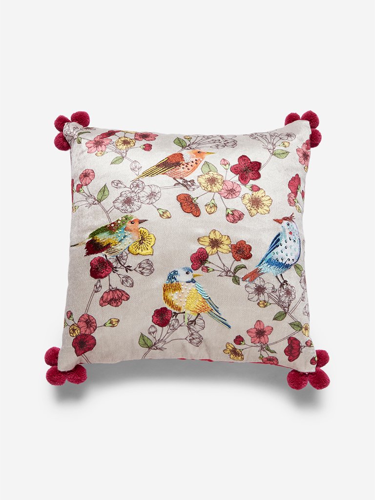 Westside Home Multicolour Printed Cushion Cover