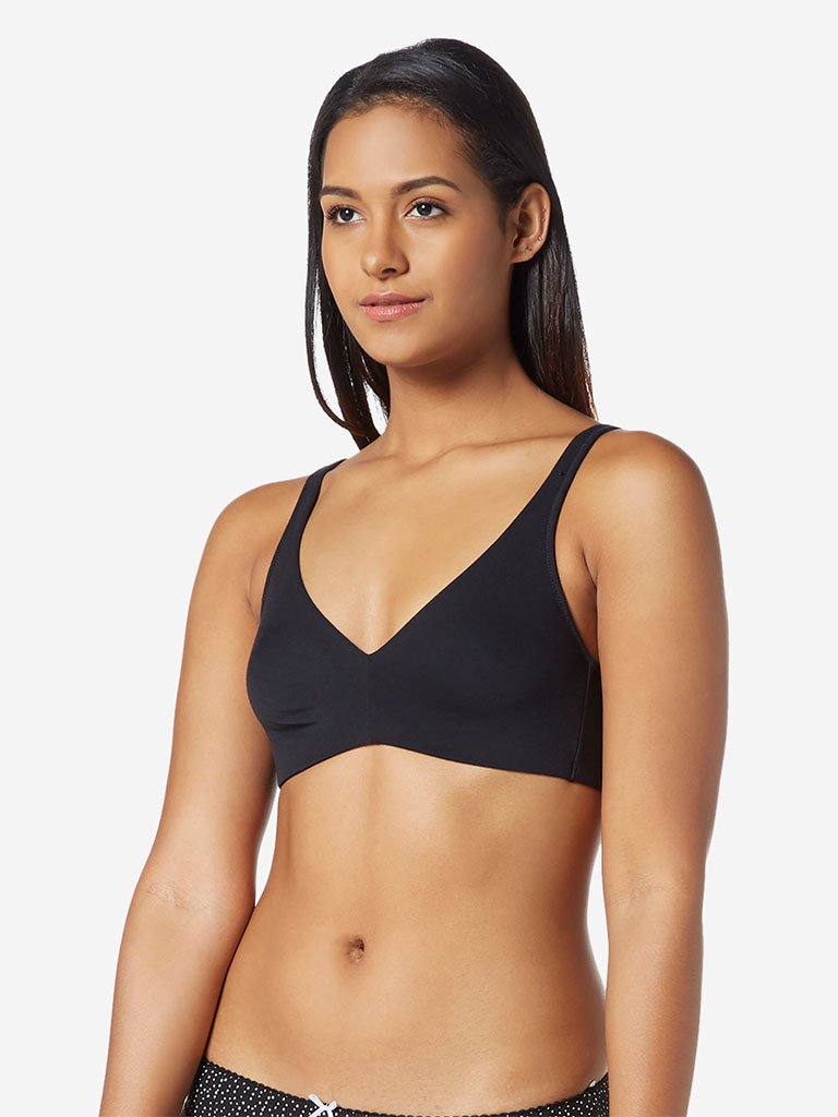 Wunderlove Black Non-Padded Non-Wired Bra