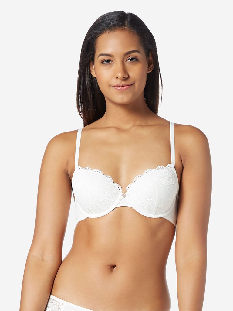 Wunderlove Off-White Alexa Underwired Padded Bra