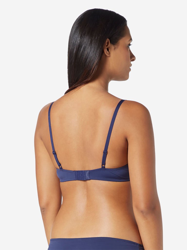 Wunderlove Navy Alexa Underwired Padded Bra