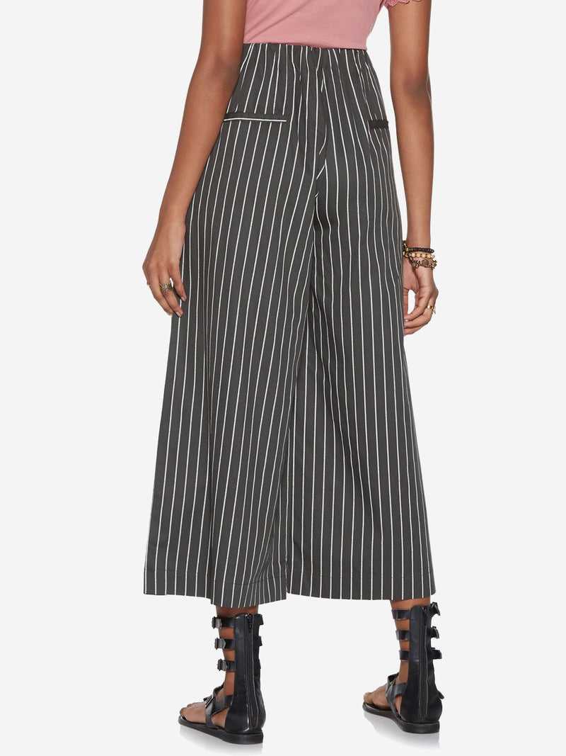 Bombay Paisley Charcoal Striped Palazzos