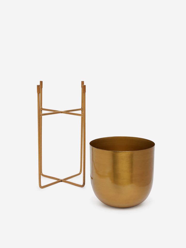 Westside Home Gold Planter