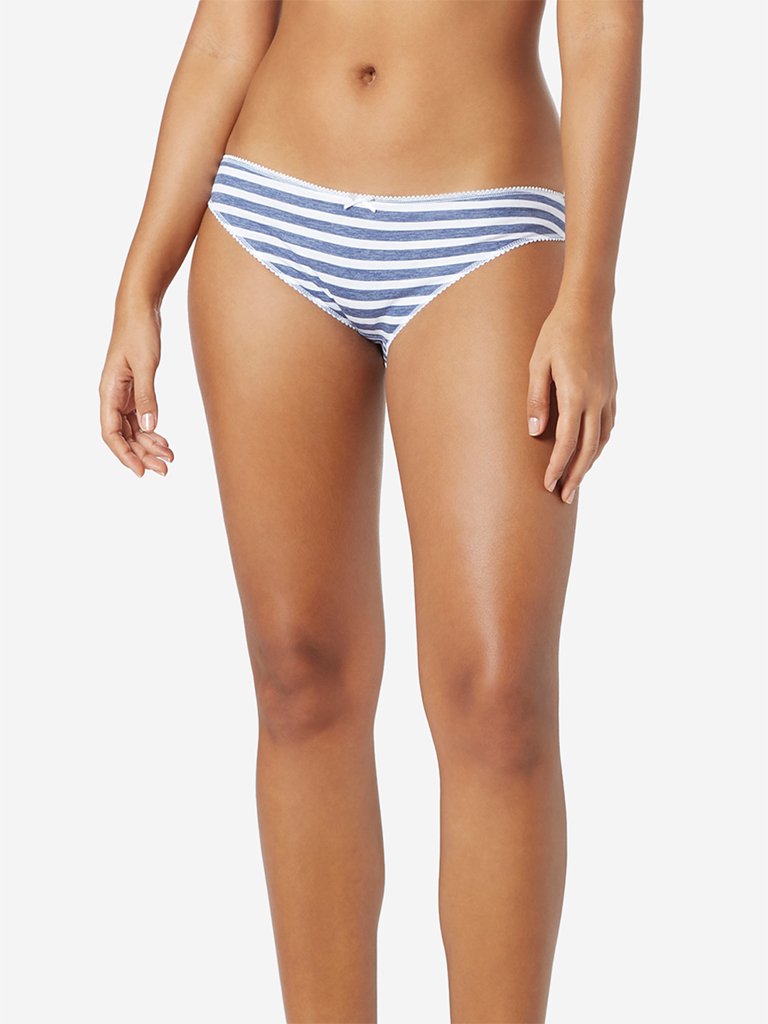 Wunderlove Grey Bikini Briefs Set Of Four