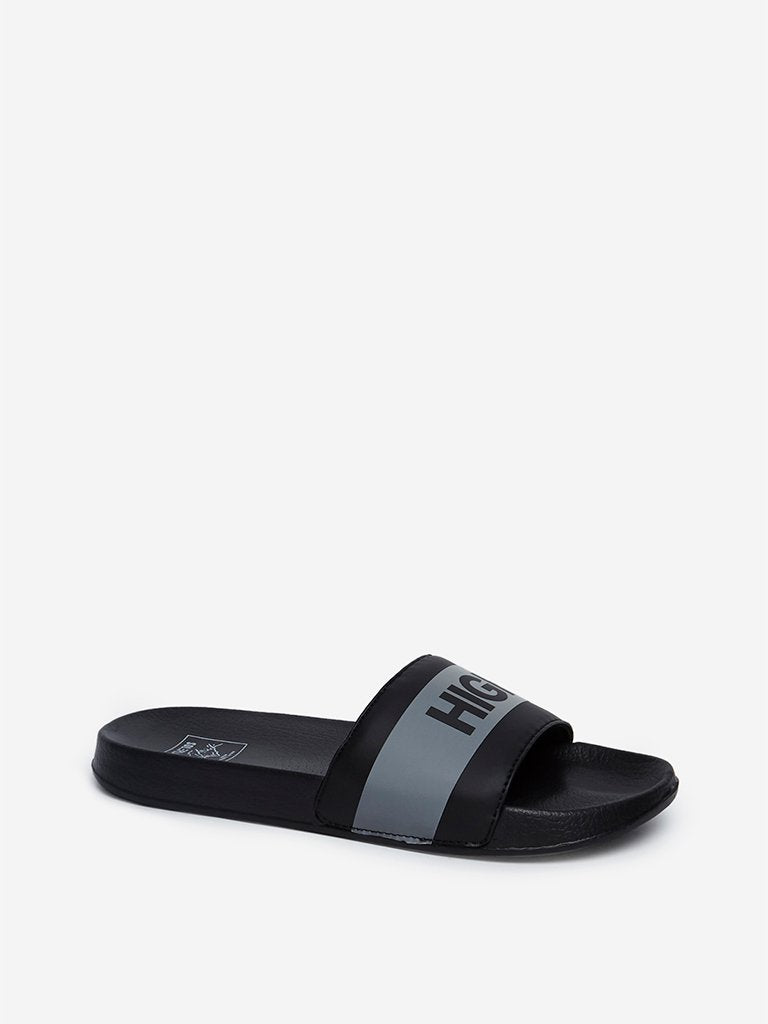 SOLEPLAY Black Typographic Print Slides