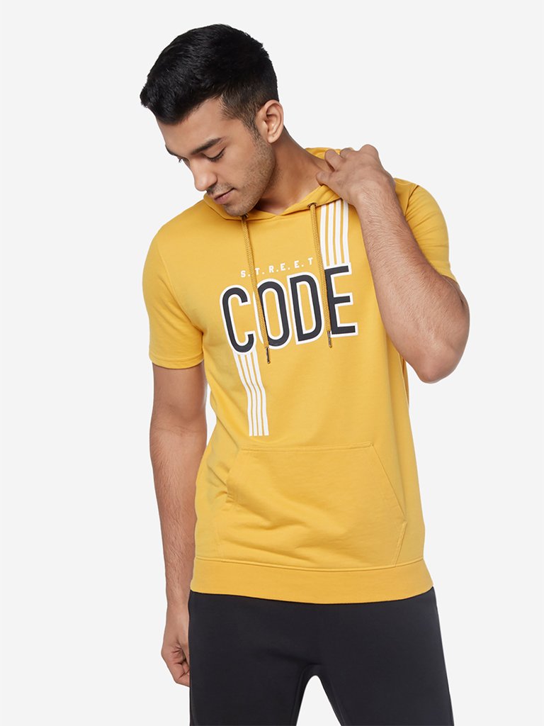 Studiofit Black Slim-Fit Polo T-Shirt