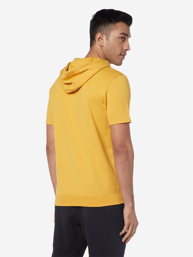 Studiofit Black Slim-Fit Polo T-Shirt