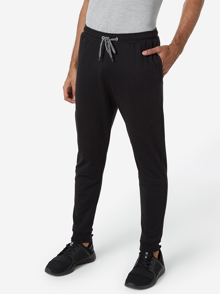 Studiofit Black Regular Fit Joggers