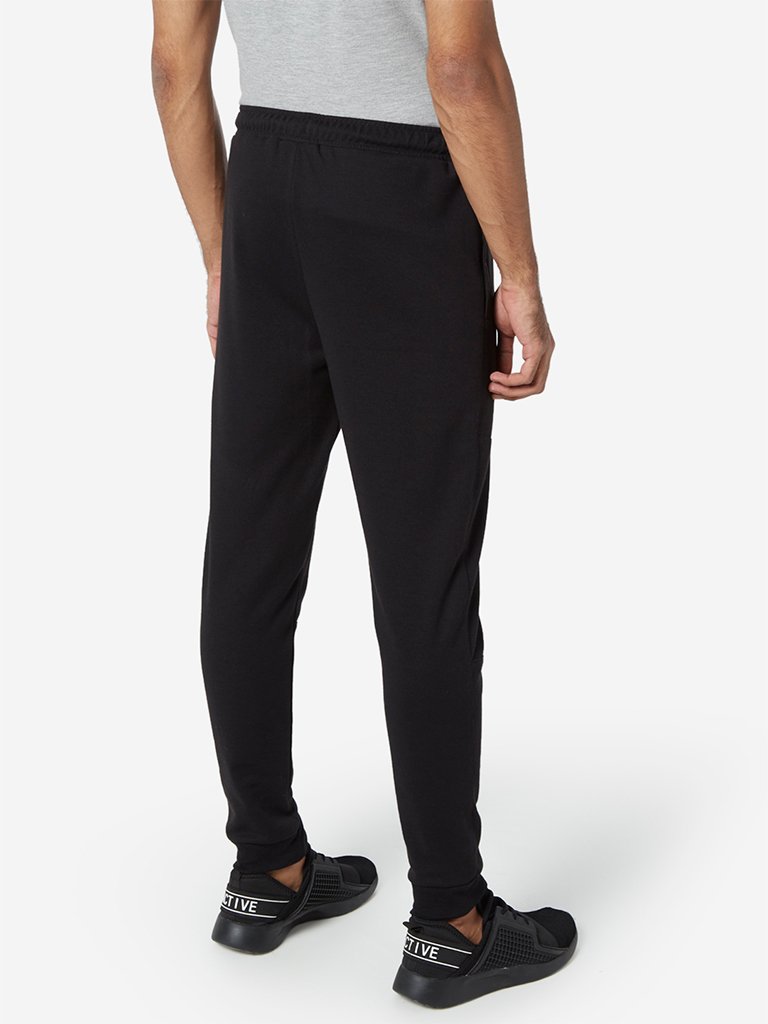 Studiofit Black Regular Fit Joggers