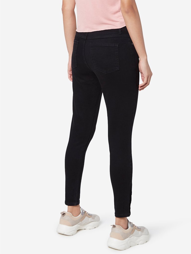 Nuon Black Skinny Jeans