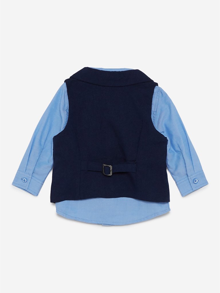 Baby HOP Navy Malcolm Shirt Set