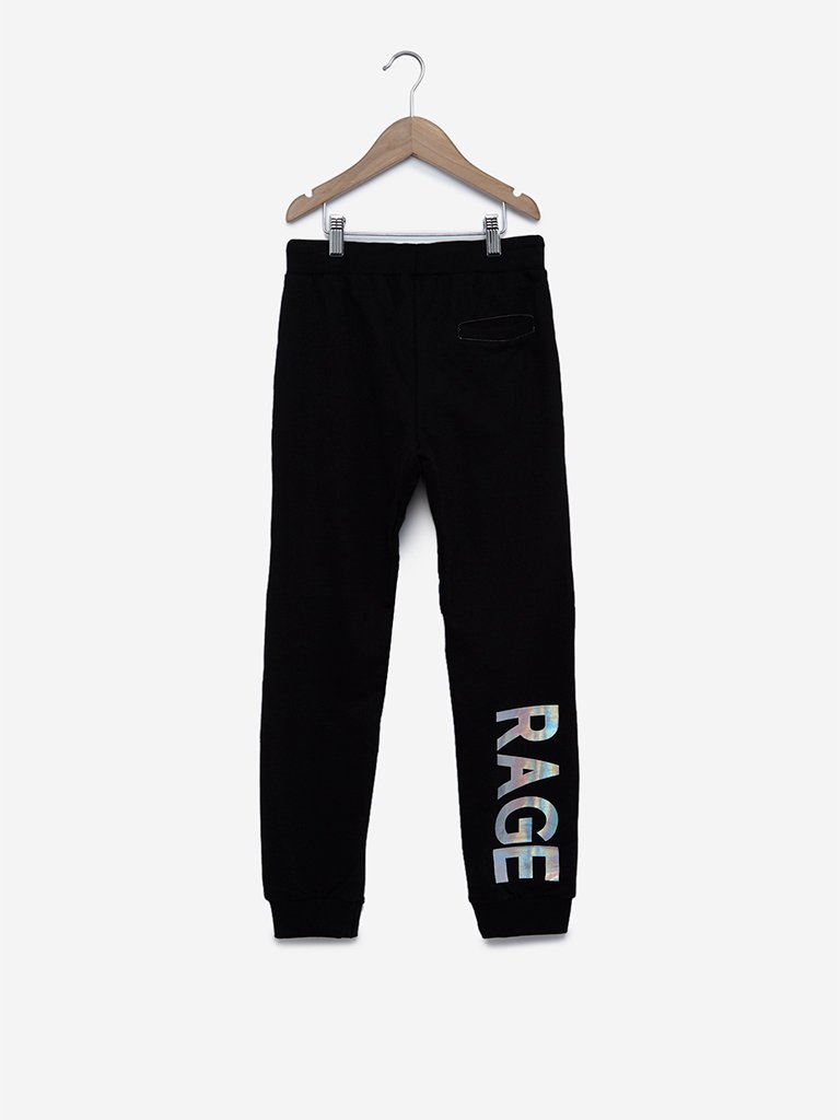Y&F Kids Black Joggers