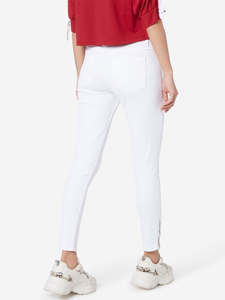 Nuon White Skinny Jeans
