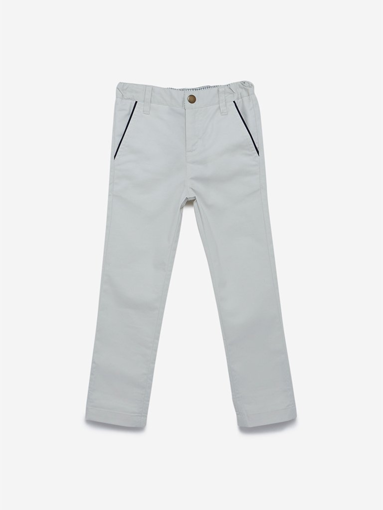 HOP Kids White Jeans