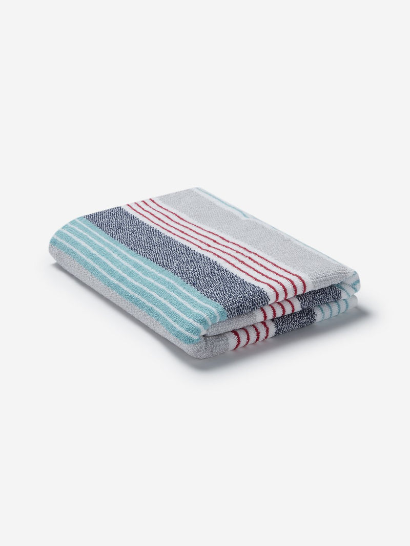 Westside Home Multicolour Striped Bath Towel