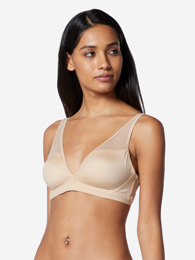 Wunderlove Beige Supersoft Non-Padded Bra