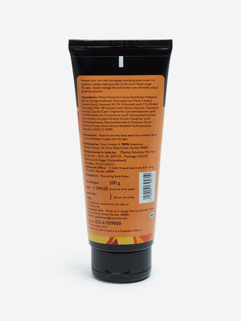 Studiowest Peach Body Butter, 200 g