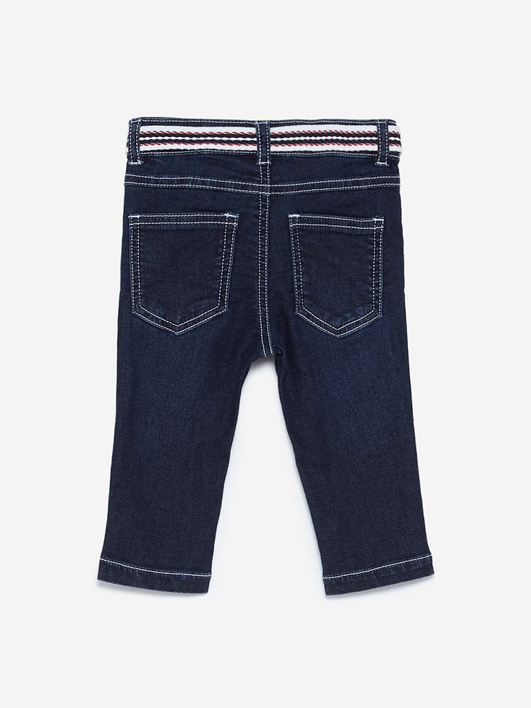 Baby HOP Indigo Rick Jeans With Belt