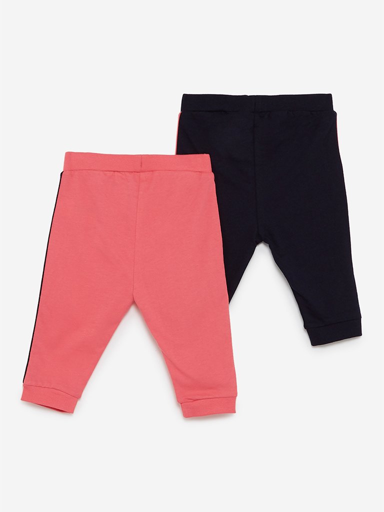 Baby HOP Pink Joggers Set of Two