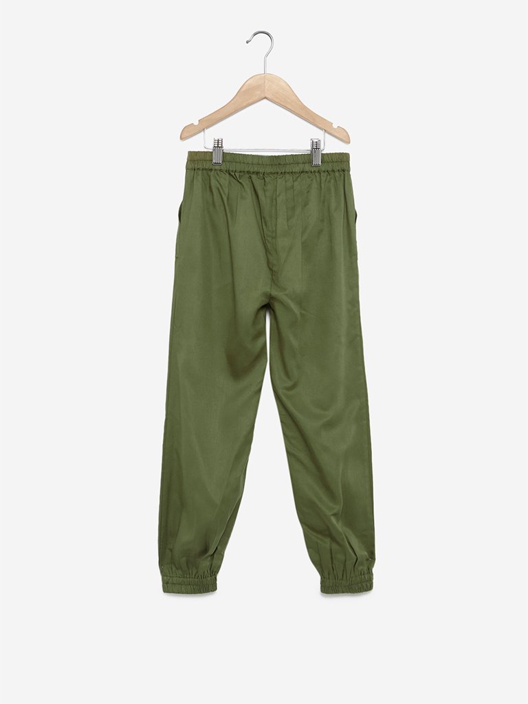 Y&F Kids Olive Joggers