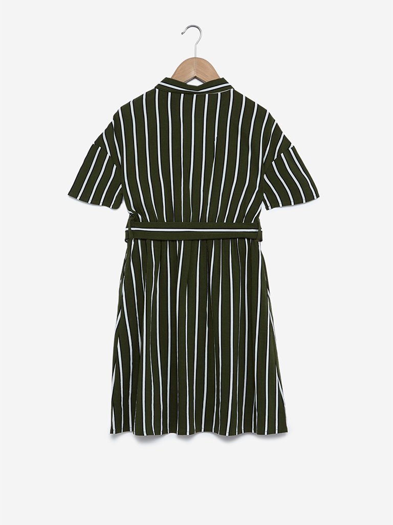 Y&F Kids Khaki Angela Dress