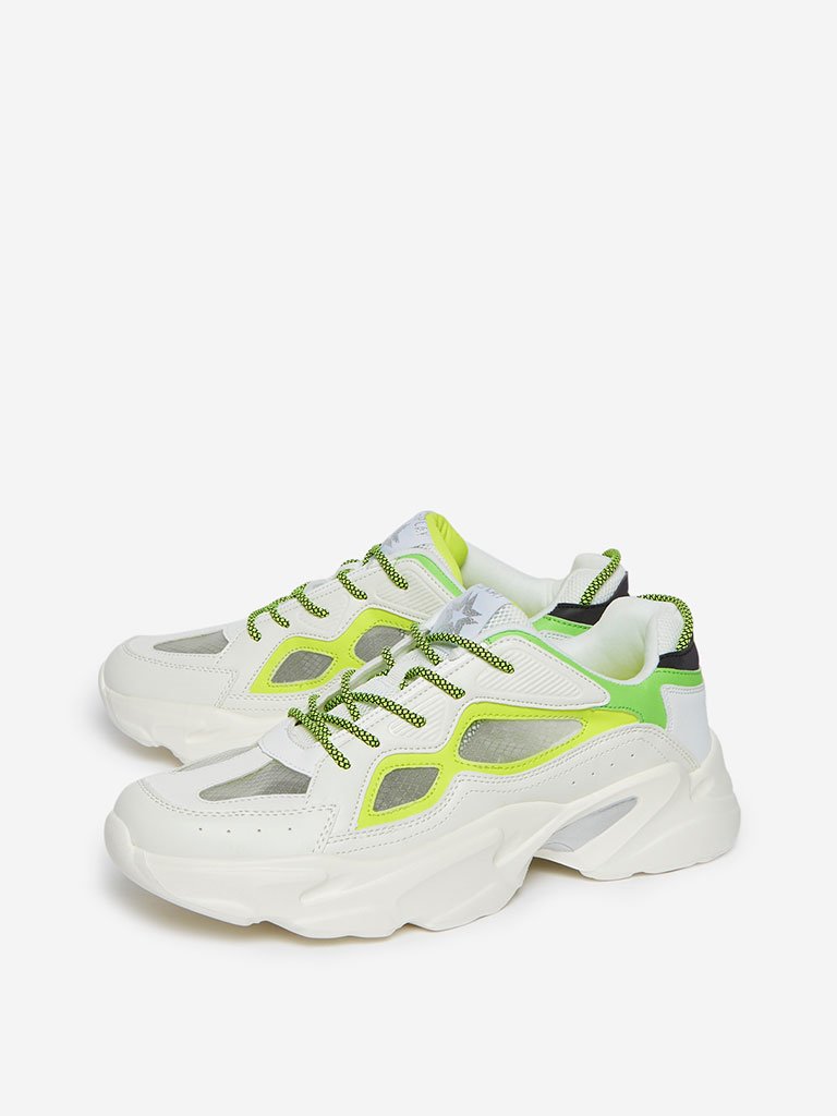 SOLEPLAY White Chunky Sneakers