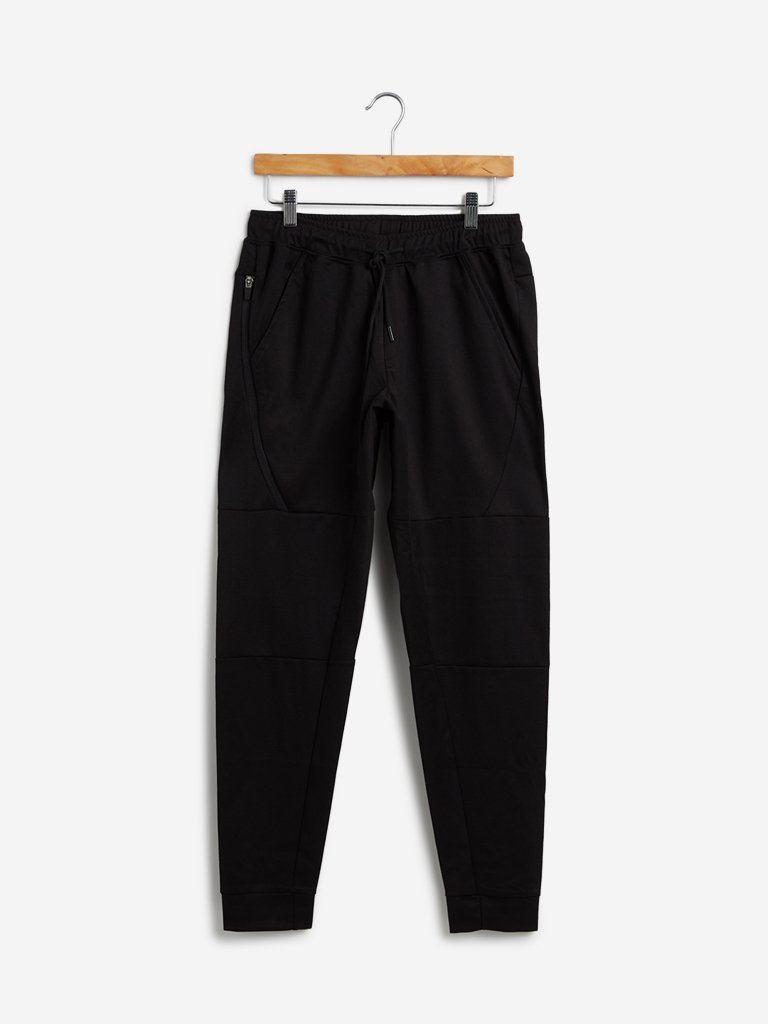 Studiofit Black Slim-Fit Joggers