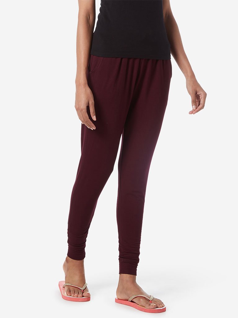 Wunderlove Aubergine Relaxed Pyjamas