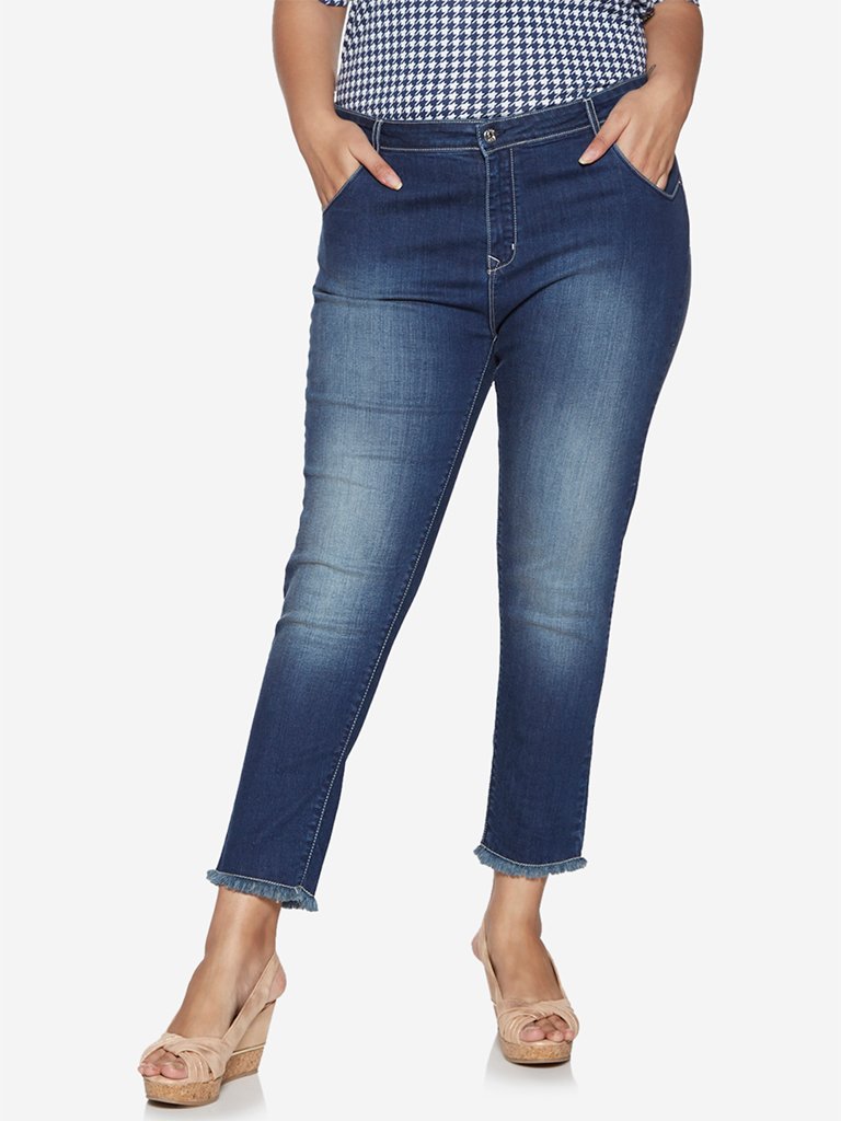 Gia Curve Blue Middleton Jeans