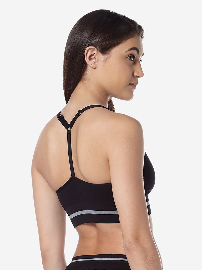 Wunderlove Black Sports Bra