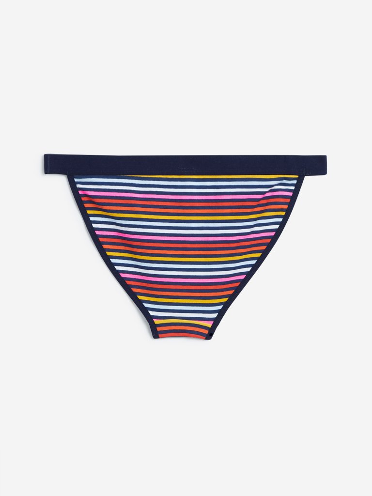 Wunderlove Multicolour Striped Briefs