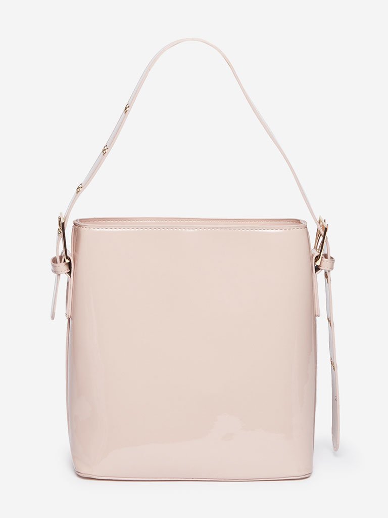 LOV Pink Gail Glossy Tote Bag