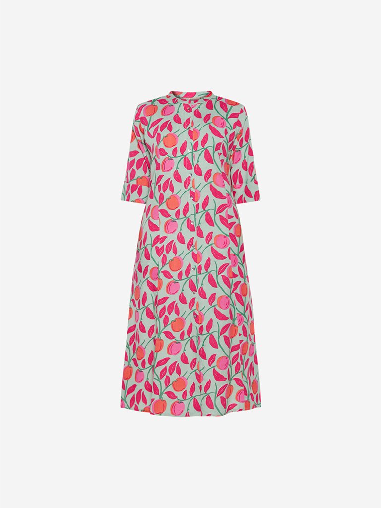 Utsa Multicolour Printed A-line Kurta