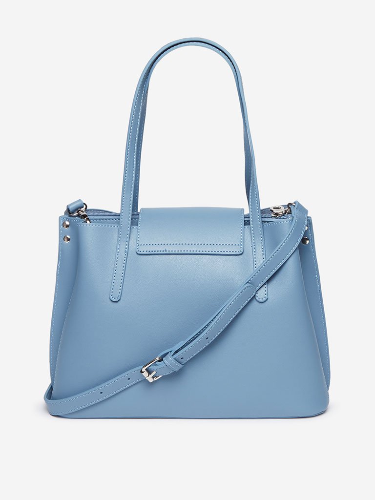 LOV Blue Dorris Tote Bag