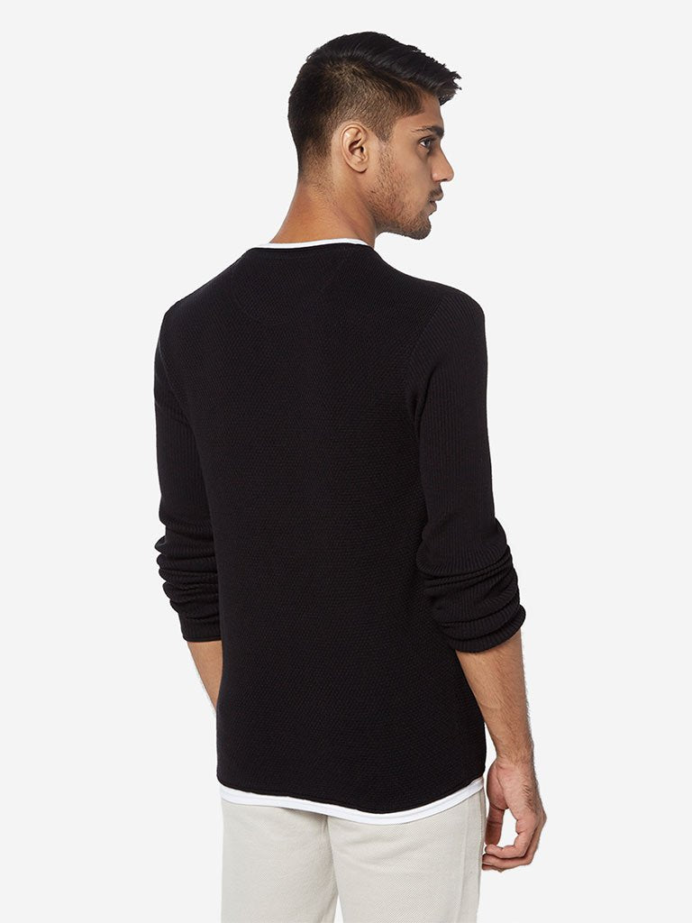 ETA Black Slim Fit T-Shirt