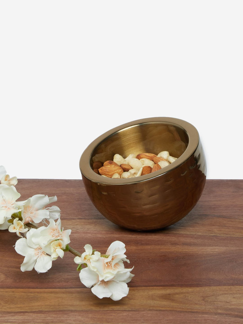 Westside Home Gold Small Tilt Bowl