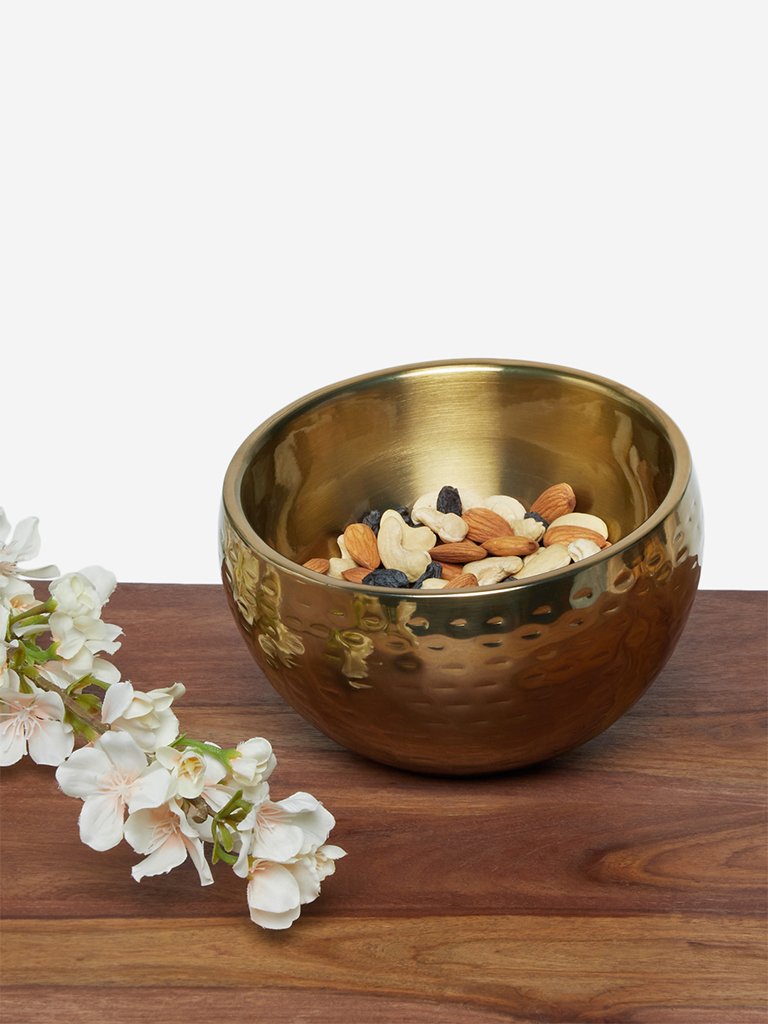 Westside Home Gold Tilt Bowl