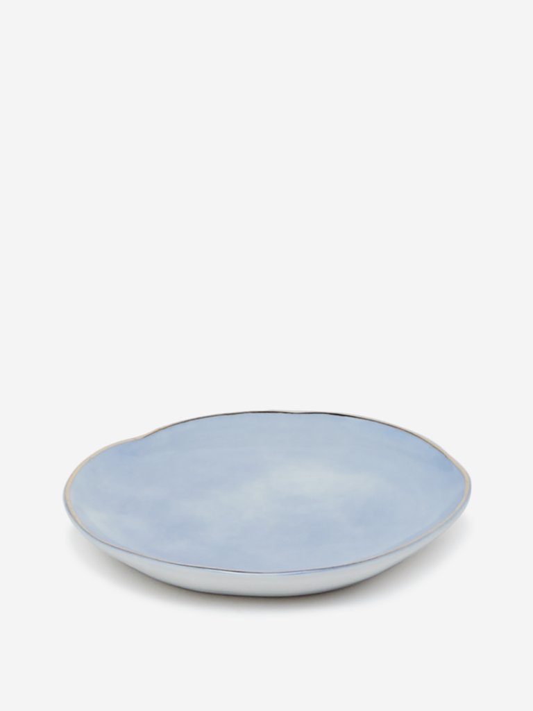 Westside Home Blue Appetizer Plate