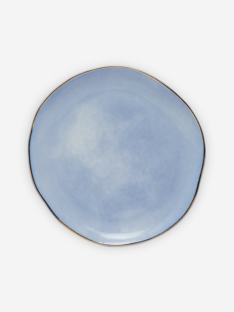 Westside Home Blue Appetizer Plate