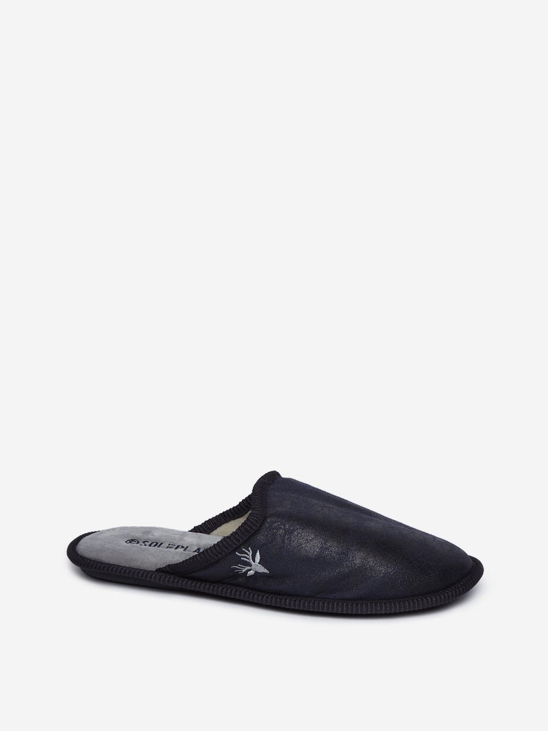 SOLEPLAY Navy Bedroom Slippers